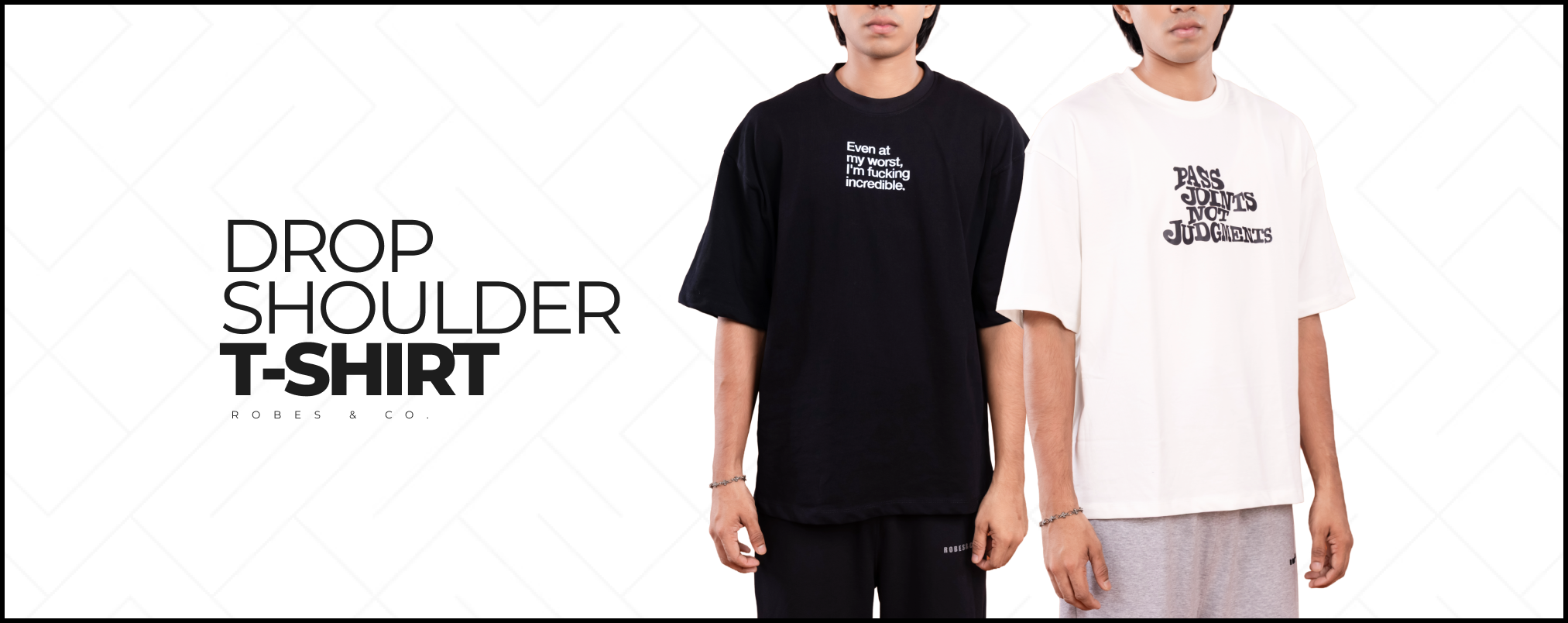 DROP SHOULDER TSHIRT